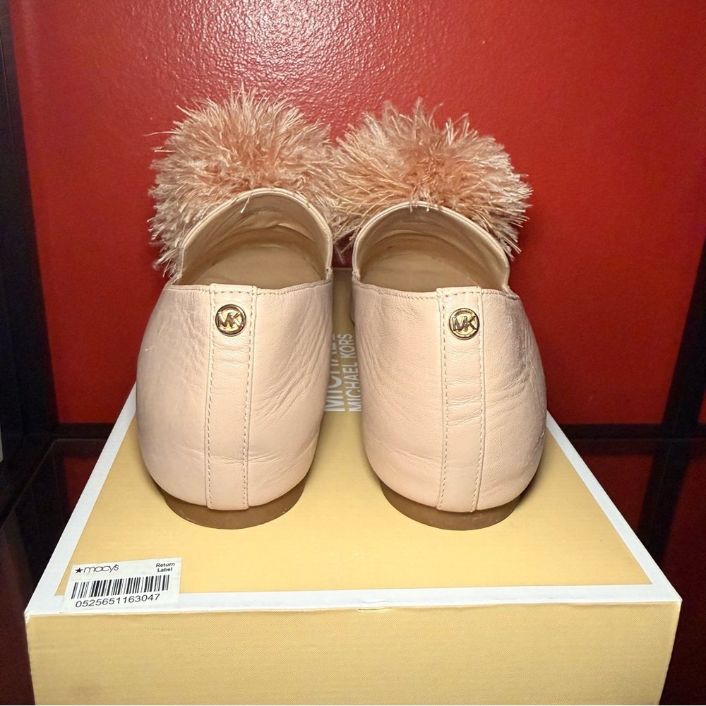 MICHAEL Michael Kors Fara Loafer with Fluffy Pom-Pom - Picture 3 of 6